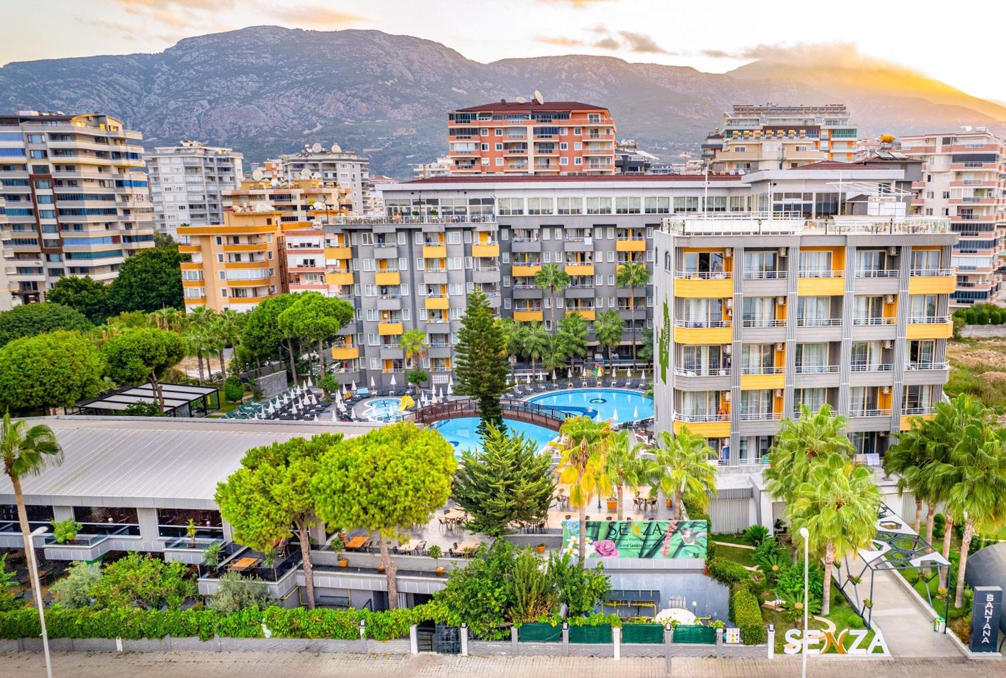 Senza Grand Santana Hotel Mahmutlar Exteriör bild